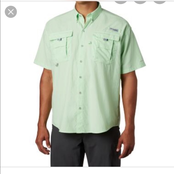 Columbia Other - Columbia Omni PFG Mint Fishing Vented Shirt